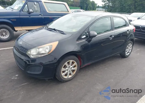 2013 Kia Rio Lx z USA, uszkodzony, nr VIN KNADM5A37D6126626
